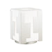 Hudson Valley Acadia 1 Light Table Lamp, Polished Nickel/White - L1434-PN