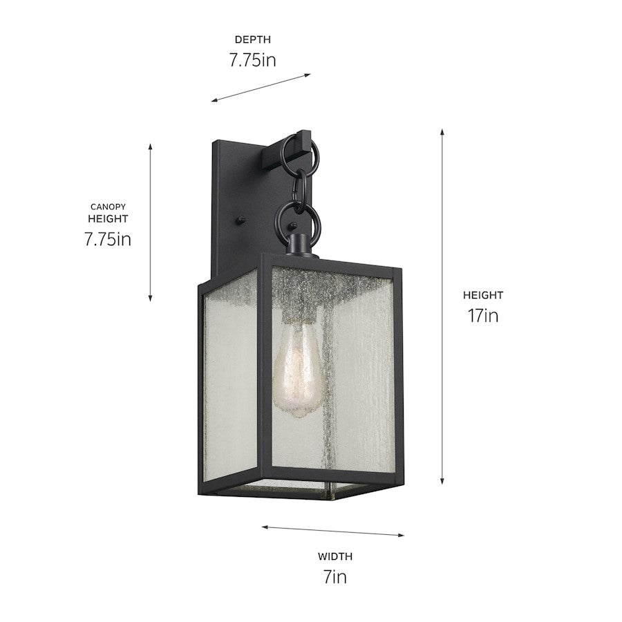 1 Light Outdoor Wall Sconce