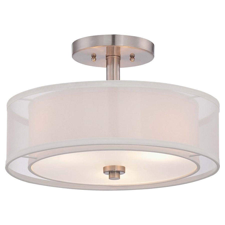 Minka Lavery Parsons Studio 3 Light Semi Flush Mount