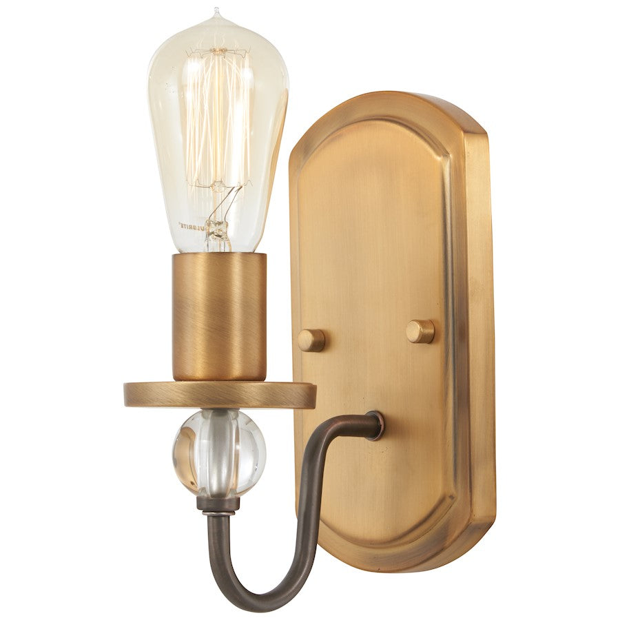 Minka Lavery Studio 5 9-Light Painted Bronze/Natural Brush Chandelier - 4721-113