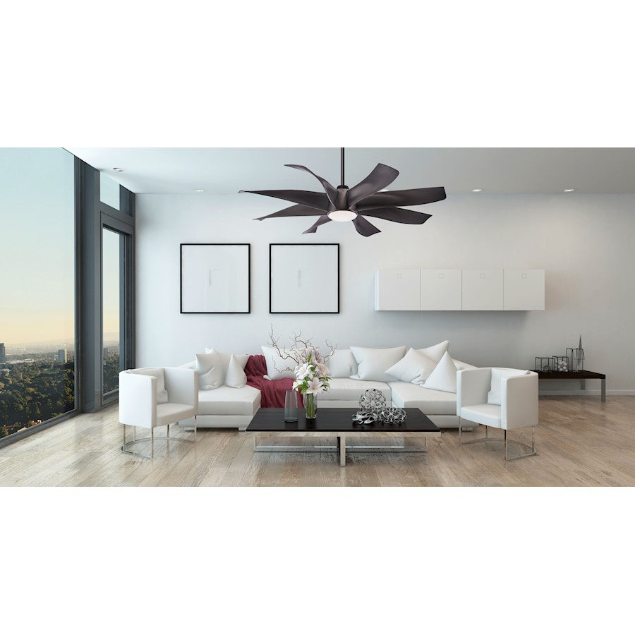 OPEN BOX: Minka Aire Dream Star LED 60" Ceiling Fan, Steel