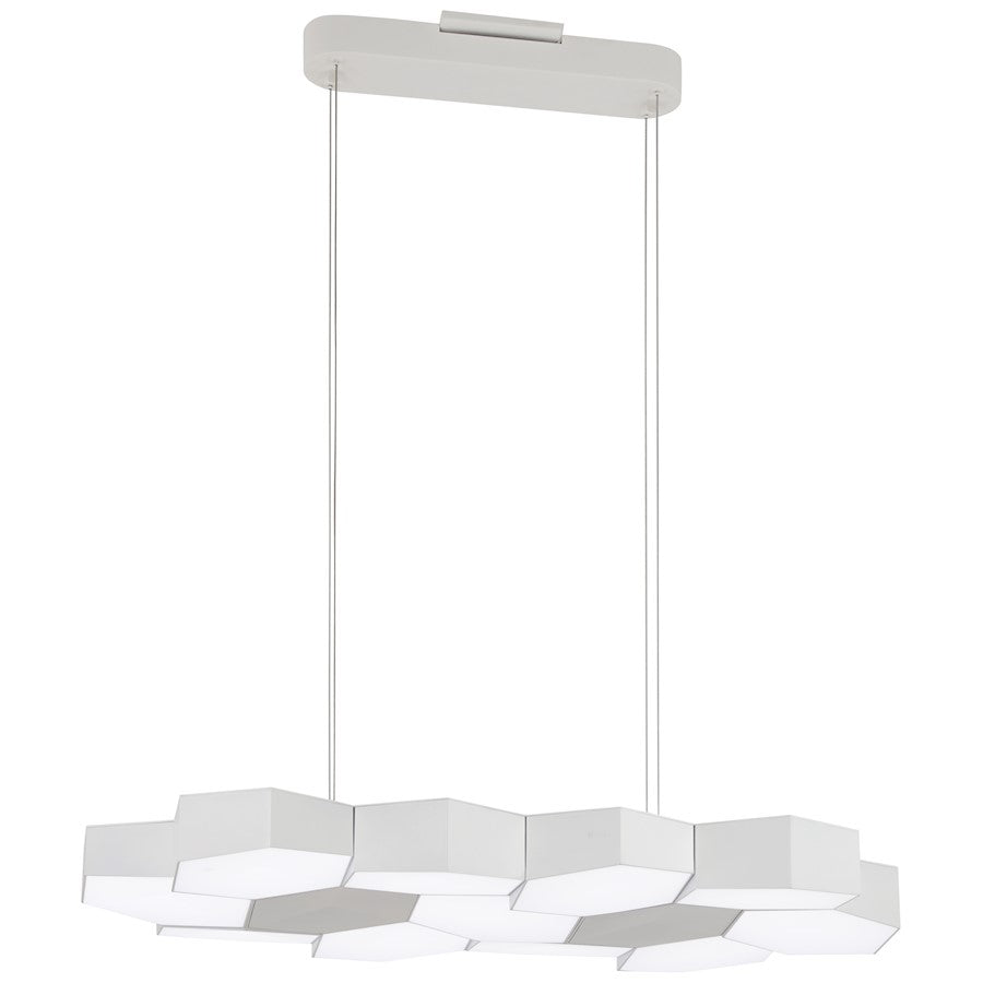 LED Pendant, Matte White