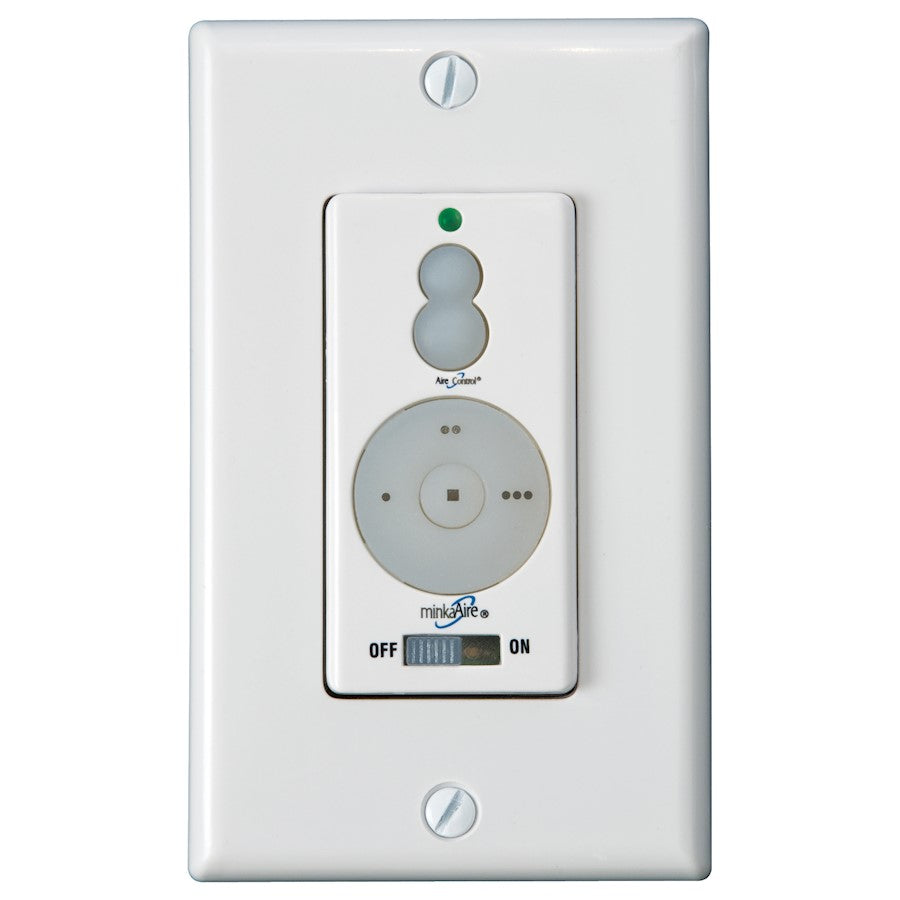 Minka Aire 213 Wall Control System, White