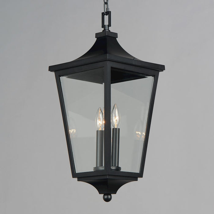 Maxim Lighting Sutton Place Vx 2 Light Outdoor Hanging Lantern, Black