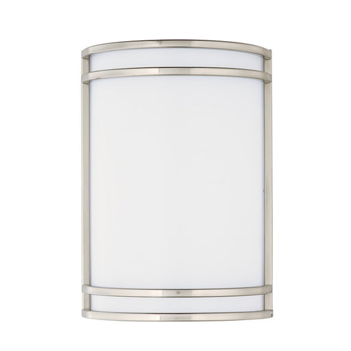 Maxim Lighting Linear LED 1-Light 7" Wall Sconce, Satin Nickel/White - 55532WTSN