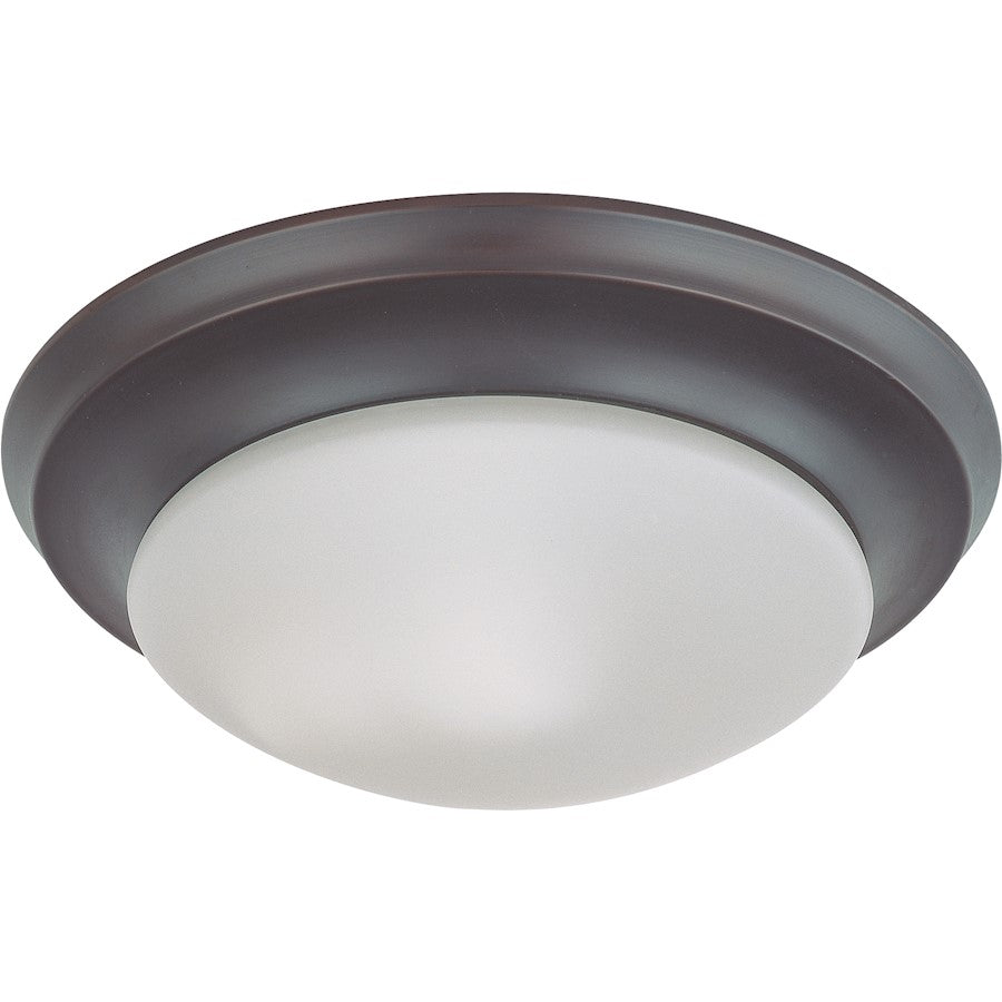 Nuvo Lighting 1 Light 12" Flush Mount Twist & Lock, Frosted White - 60-6013