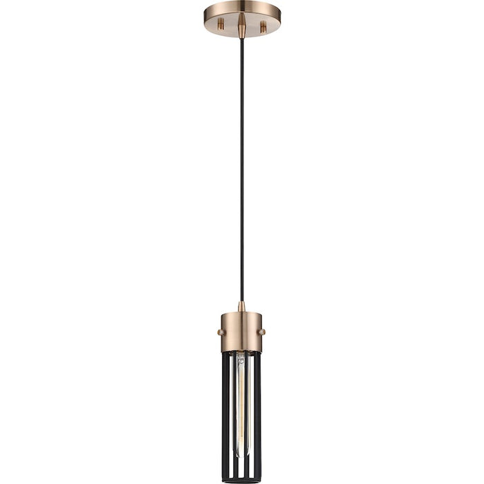 Nuvo Lighting Eaves 1 Light Pendant, Copper Brushed Brass
