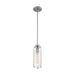 Nuvo Lighting Marina 1 Light Mini Pendant, Clear Glass, Brushed Nickel - 60-7140
