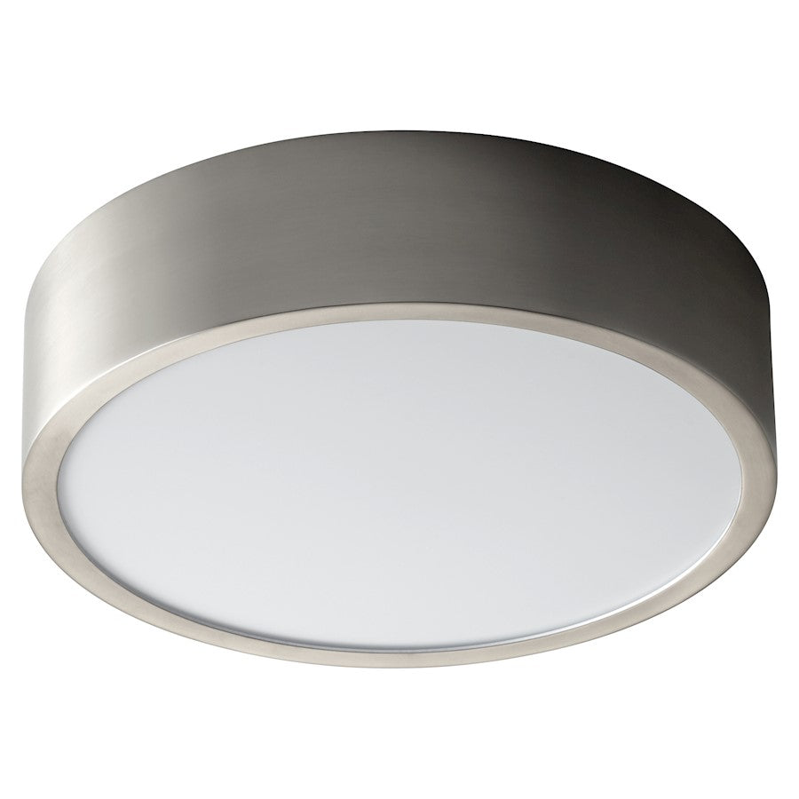 Oxygen Lighting Peepers 10" 1 Light Ceiling Mount, Nickel/White - 32-601-24