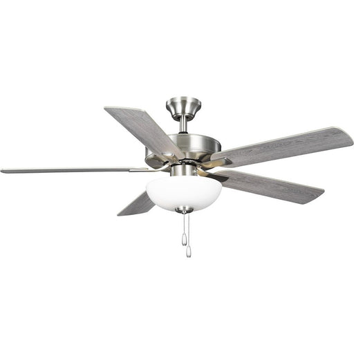 Progress Lighting Airpro 52" NK 5-Blade Ceiling Fan, Etched - P250078-009-WB