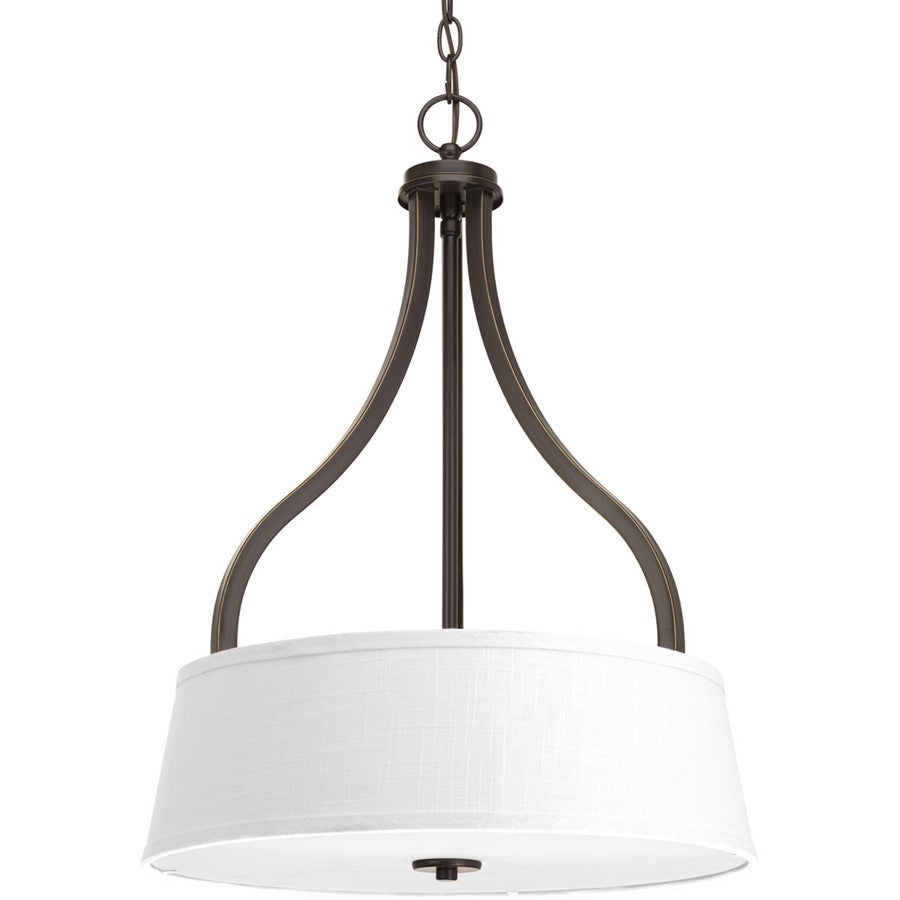 Progress Arden 3 Light Inverted Pendant