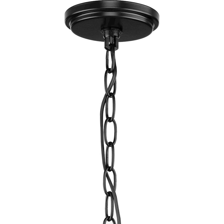 1 Light Pendant, Matte Black