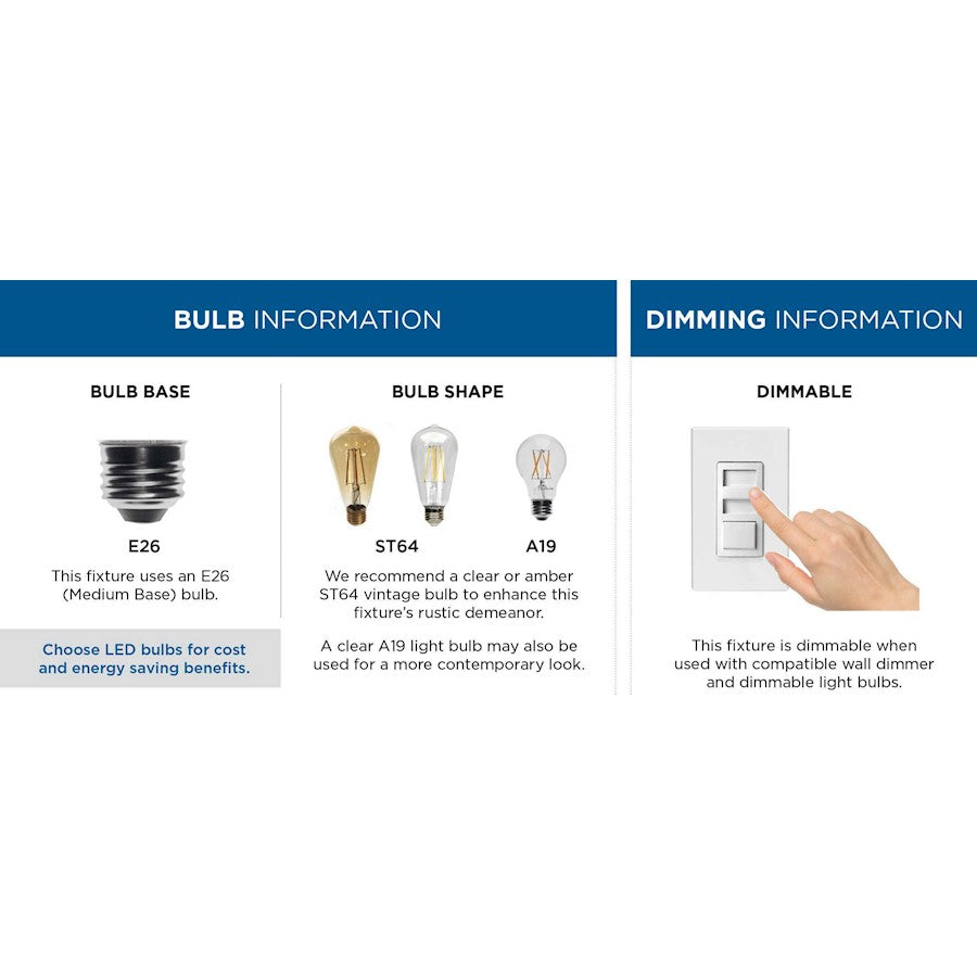 1 Light Outdoor Wall Lantern