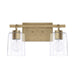 OPEN BOX ITEM: HomePlace by Capital Greyson 2 Light Vanity, AB - CL128521AD-449