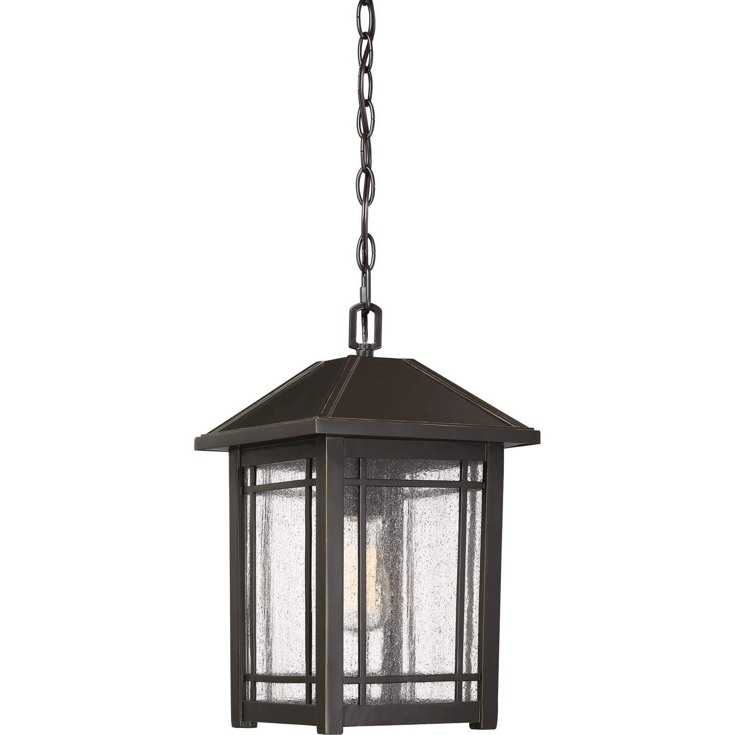 Quoizel Cedar Point 1 Light Lantern, Palladian Bronze