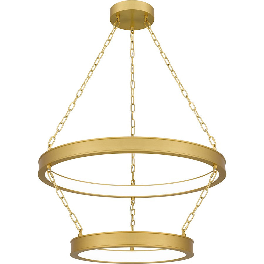 Quoizel Ozara Pendant, Antique Brass - PCOZA2827A