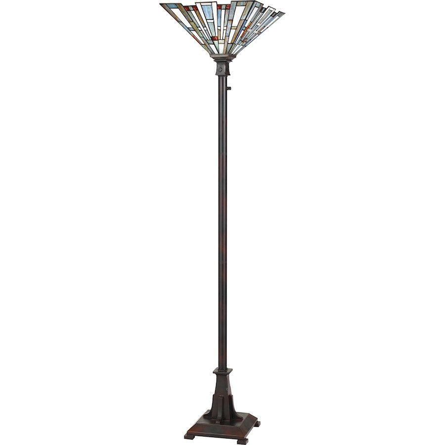 Quoizel Maybeck Floor Lamp, Valiant Bronze