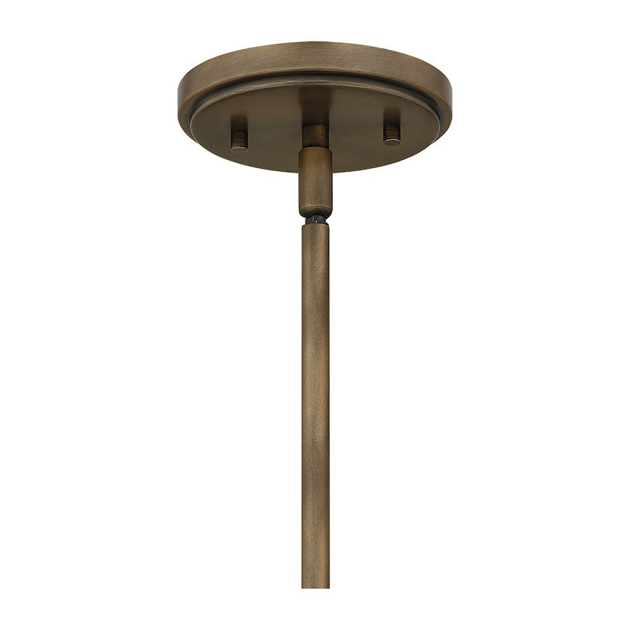 1 Light Mini Pendant, Statuary Bronze