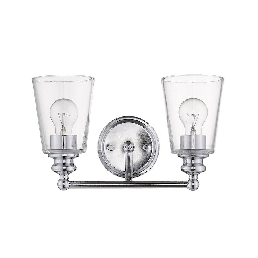 OPEN BOX ITEM: Acclaim Ceil 2-Light Vanity, Chrome - IN41401CH