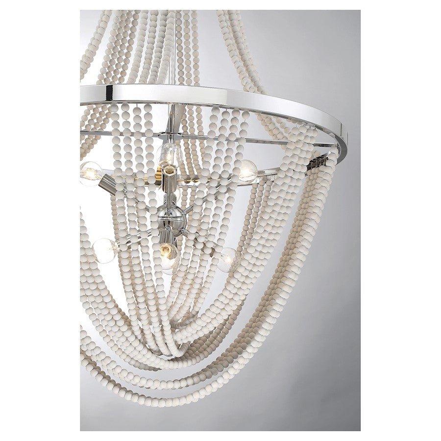 Contessa Chandelier, Chrome