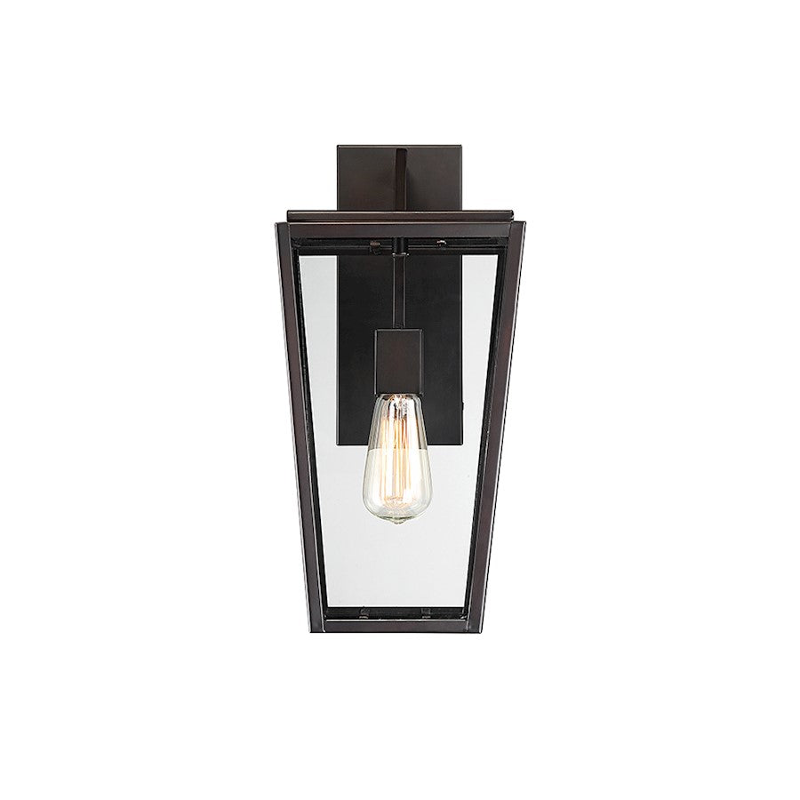 1 Light Wall Lantern, English Bronze