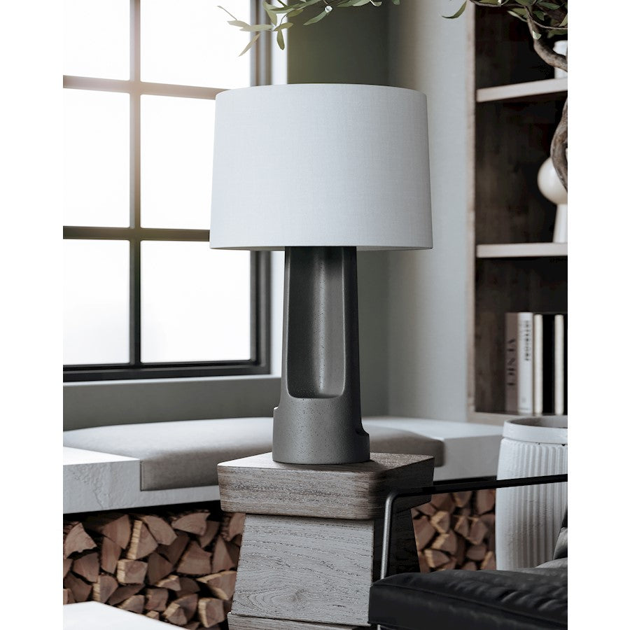 Canyon Table Lamp, Patina Brass