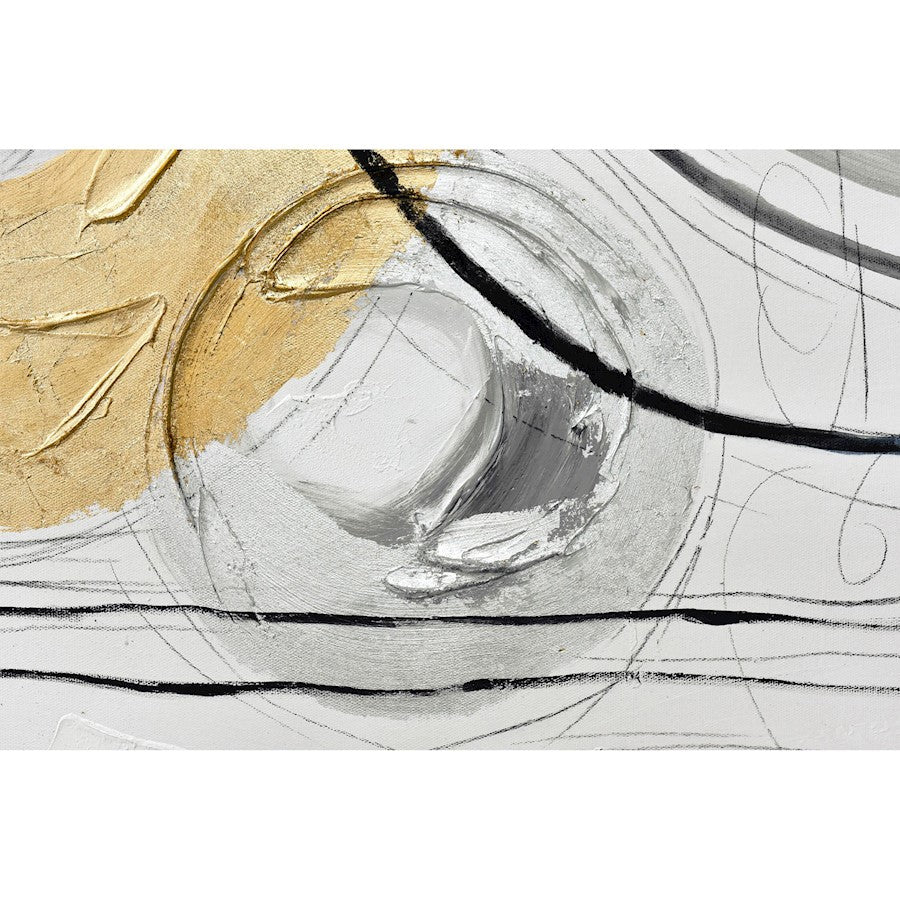 Varaluz Circle Gets The Square Diptych Wall Art