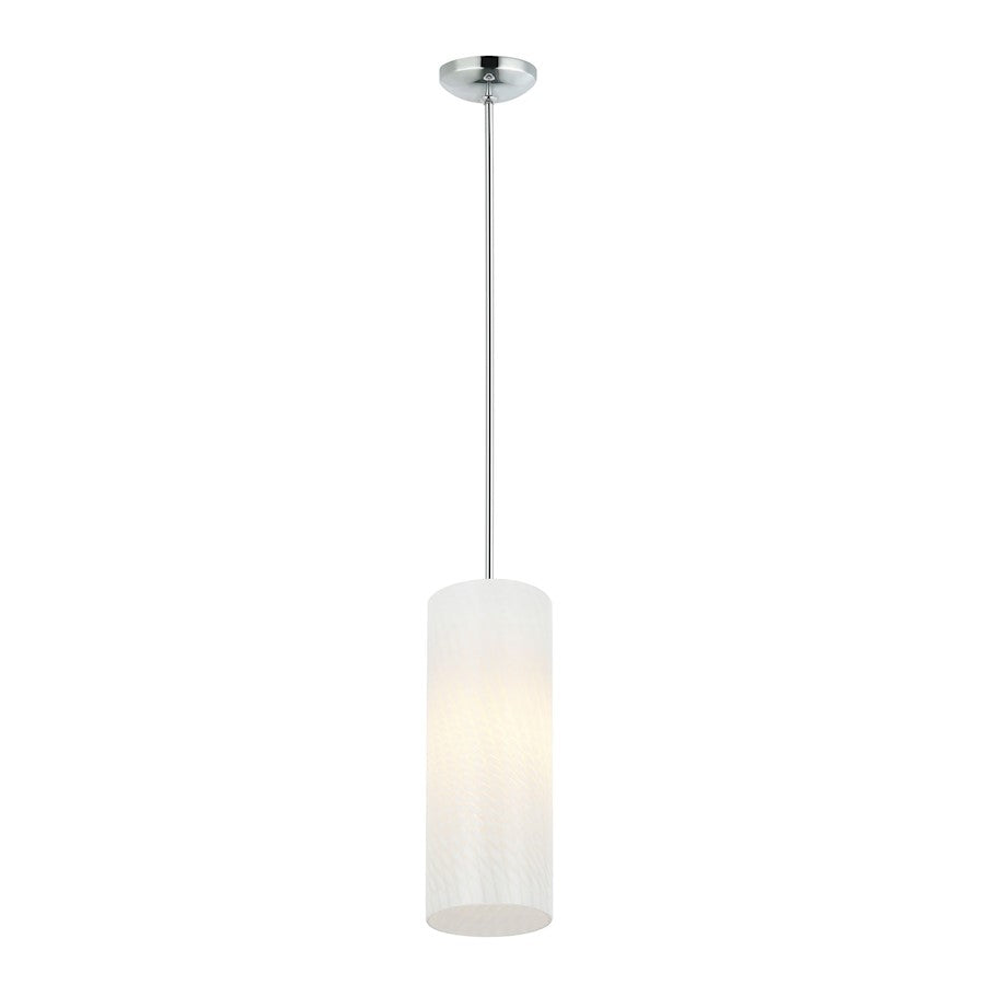 1 Light Mini Pendant, Chrome