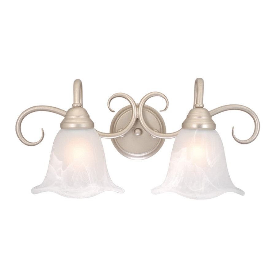 Bathroom Vanity Light, Brushed Nickel