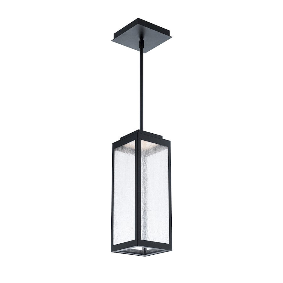 1 Light 6" LED Outdoor Pendant, Black