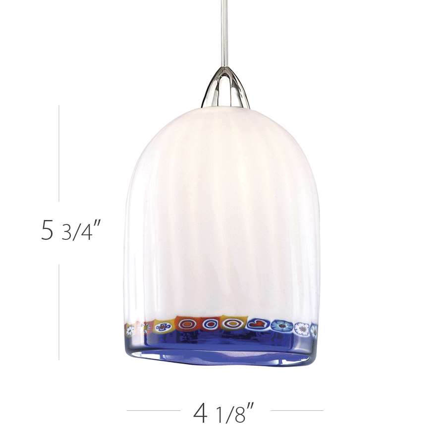 Quick Connect LEDme Pendant, Chrome