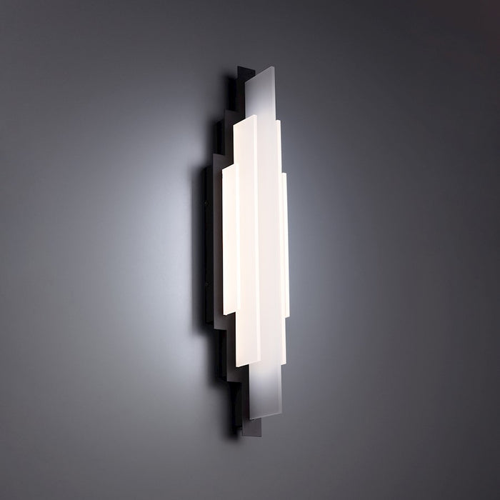 WAC Lighting Dweled Nouveau 22.8" LED Wall Sconce, Black