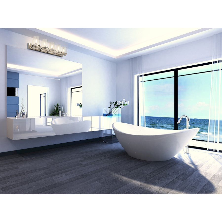 5 Light Bathroom Vanity Light