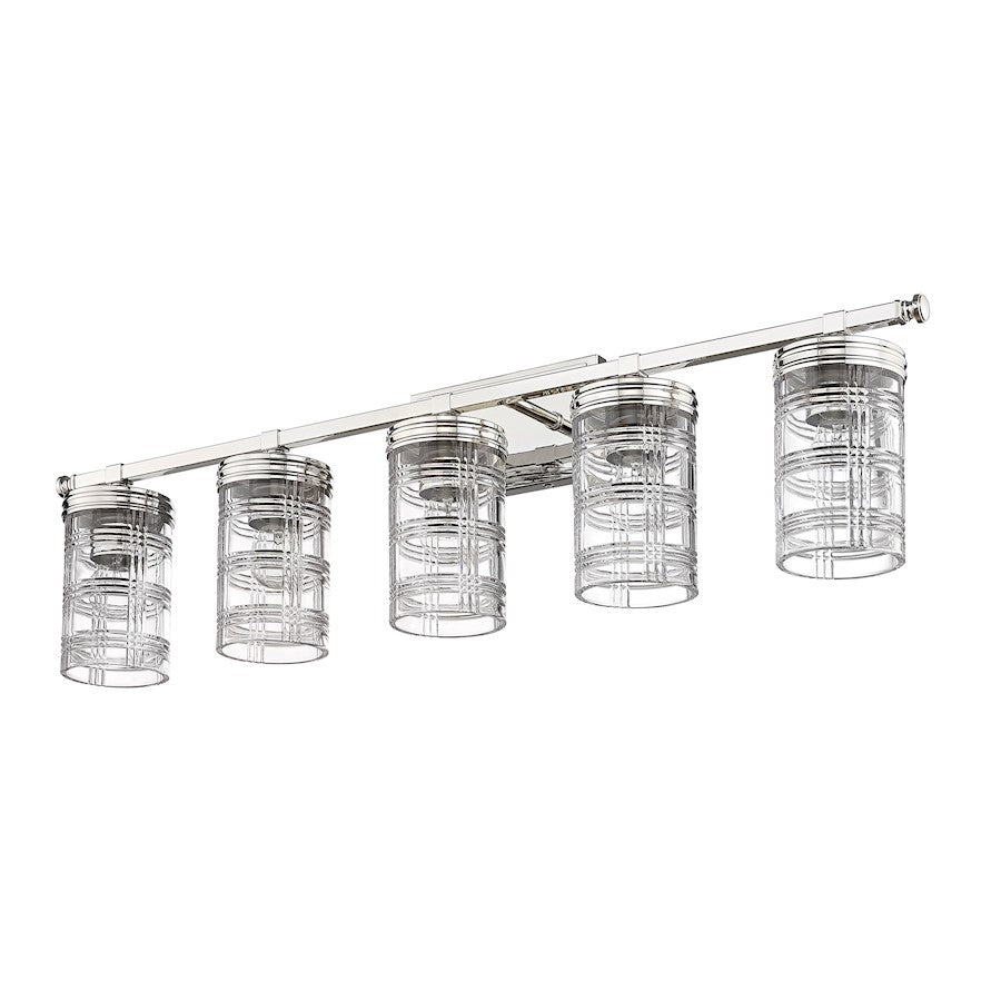 5 Light Bathroom Vanity Light