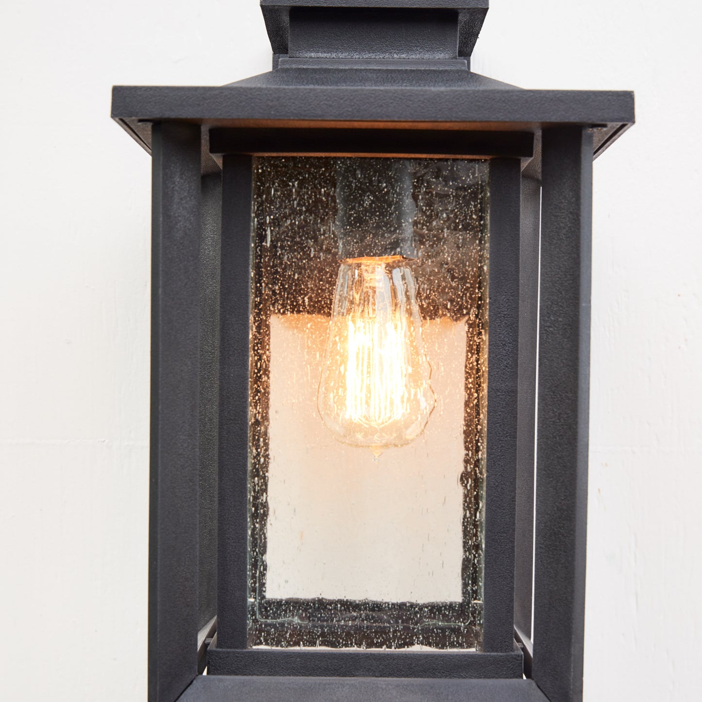 Quoizel Wakefield Outdoor Lantern, Earth Black