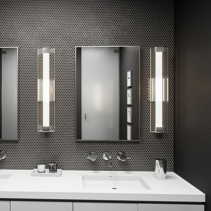 Quoizel Platinum Salon Bath Light, Polished Chrome