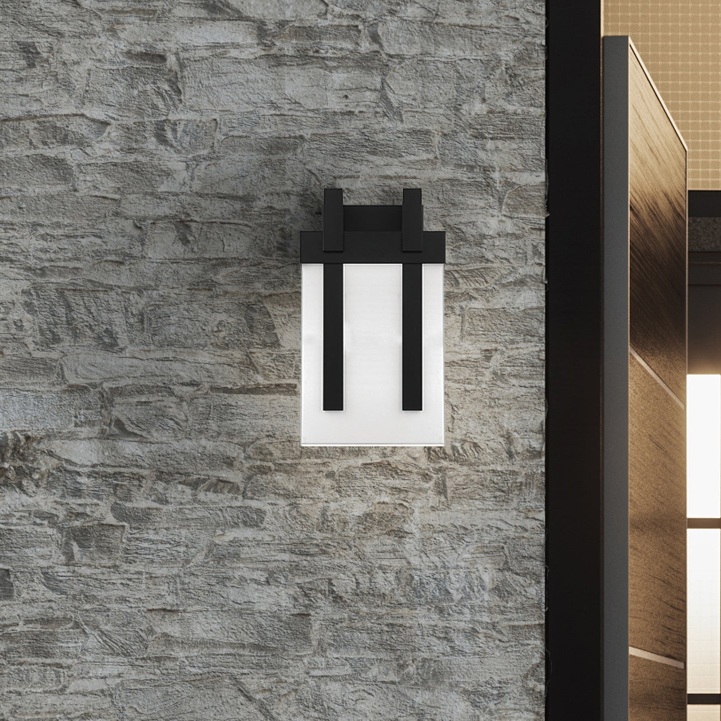 LED Light Outdoor Wall Lantern