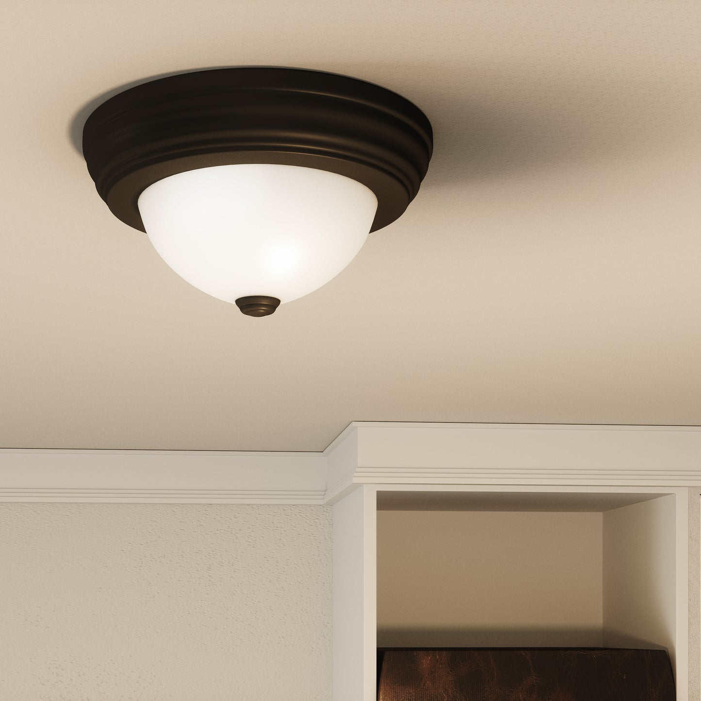 Quoizel Erwin 1 Light Flush Mount