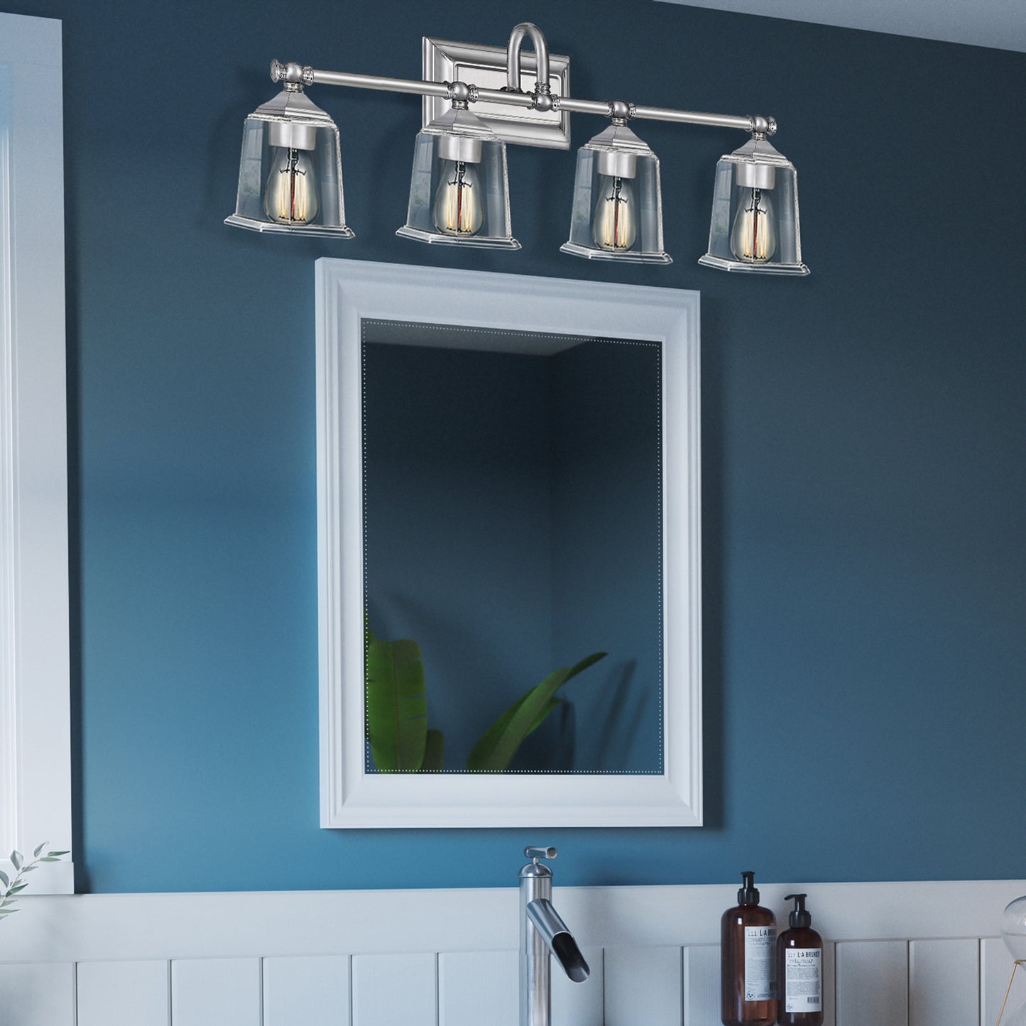 Bathroom Vanity Light, Clear