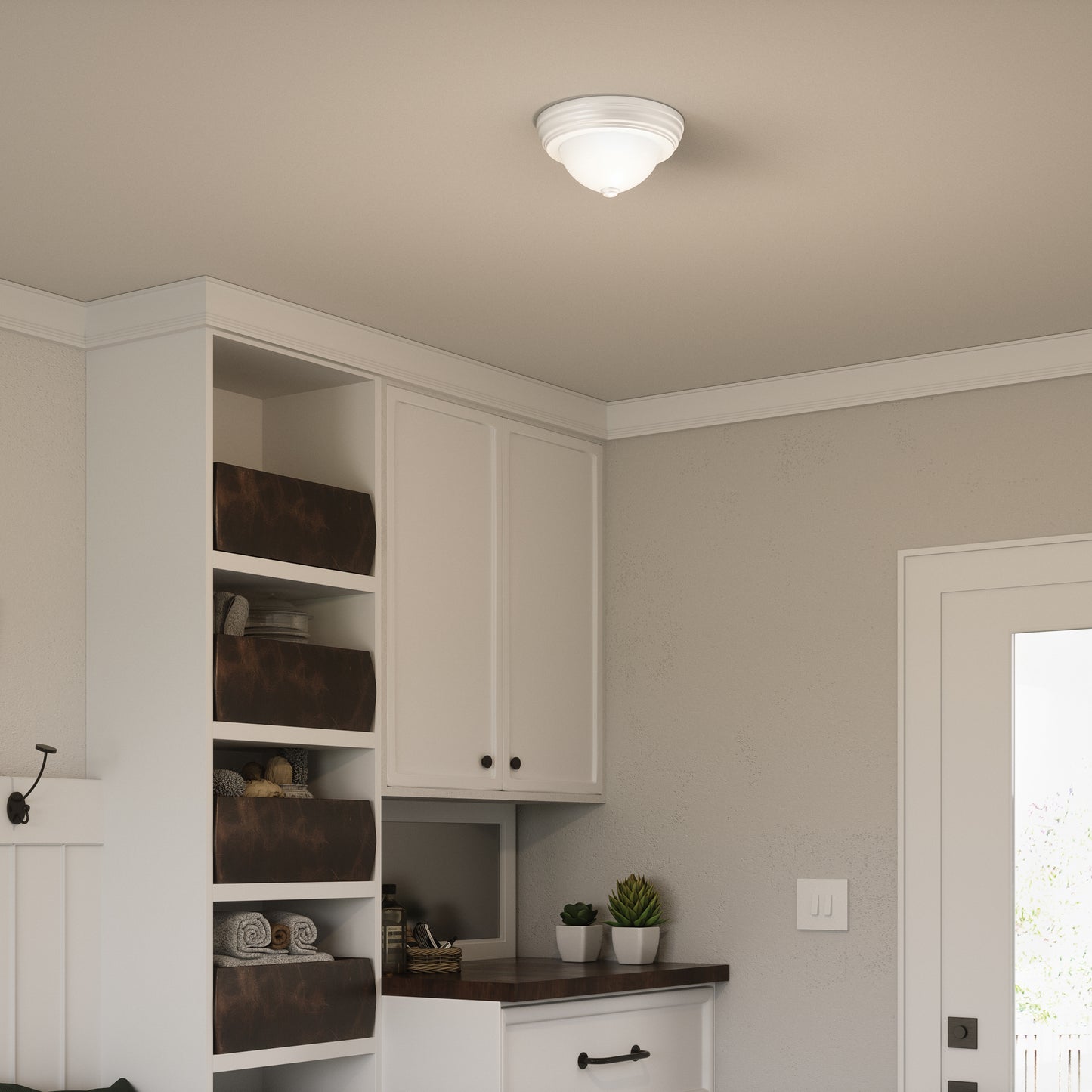 Quoizel Erwin 1 Light Flush Mount