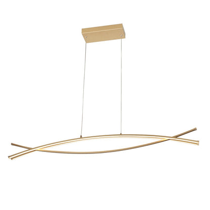 Abra Lighting ORB 1 Light Linear Bar Pendant/Opal Glass Orb, Chrome