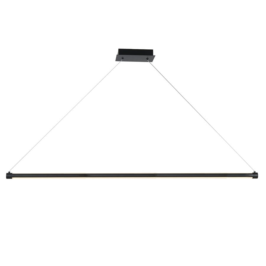 Abra Lighting ORB 1Lt Linear Bar Pendant/ excluding Glass, BK - 10025PN-MB-ORB