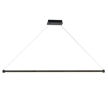 Abra Lighting ORB 1Lt Linear Bar Pendant/ excluding Glass, BK - 10025PN-MB-ORB