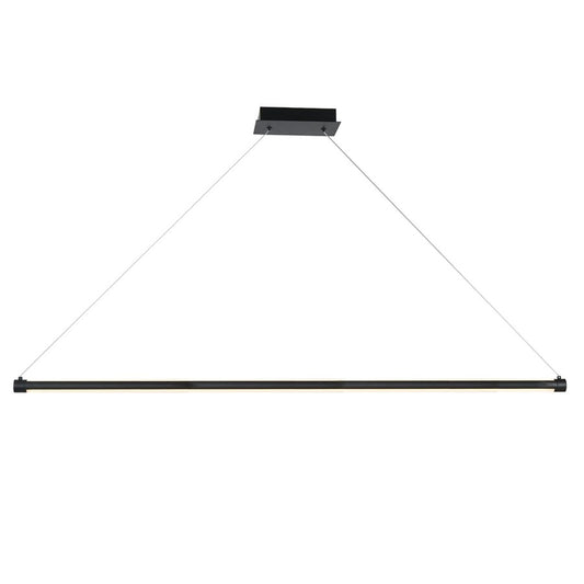Abra Lighting ORB 1Lt Linear Bar Pendant/ excluding Glass, BK - 10025PN-MB-ORB