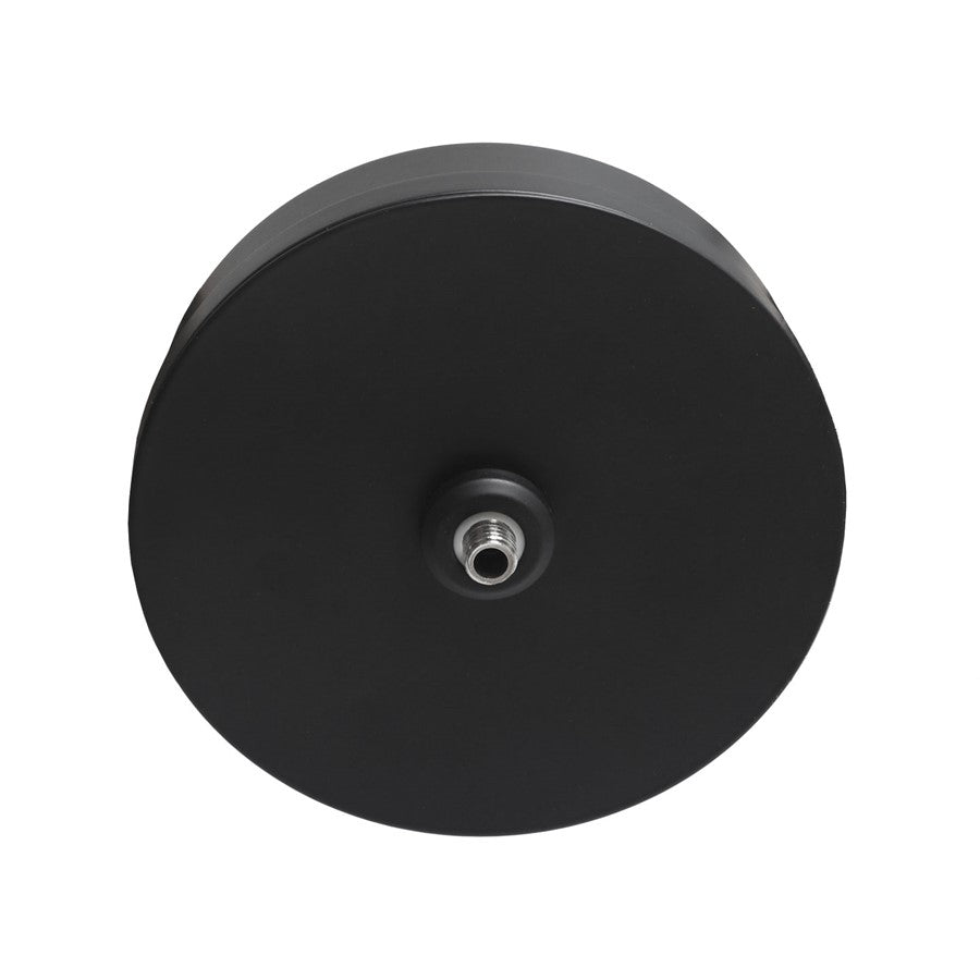 Abra Lighting Canopy 1 Light Flat/Barrel Canopy, Black