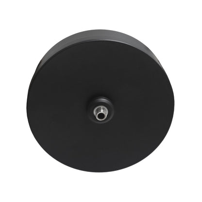 Abra Lighting Canopy 1 Light Flat/Barrel Canopy, Black