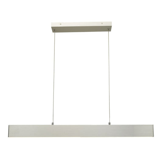 Abra Lighting Slim 2Lt 32" Cable LED Pendant, Aluminum - 10095PN-BA-SLIM