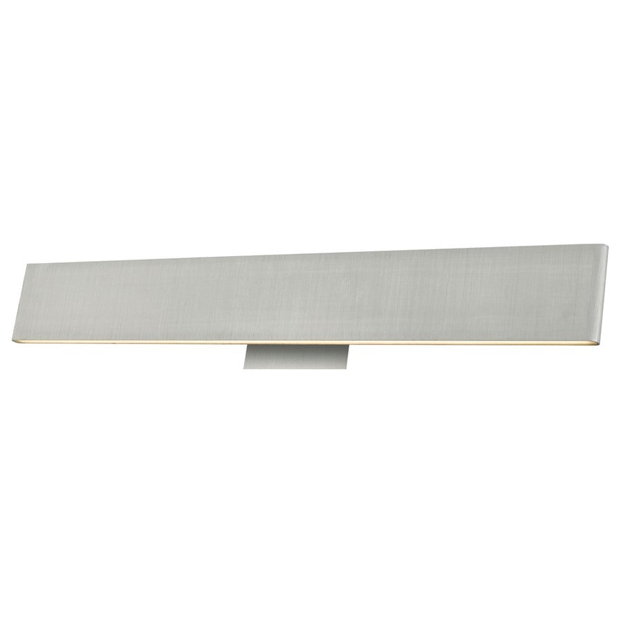 Abra Lighting Slim 2Lt 24" LED Vanity-Wall Bar, Aluminum - 20002WV-BA-SLIM