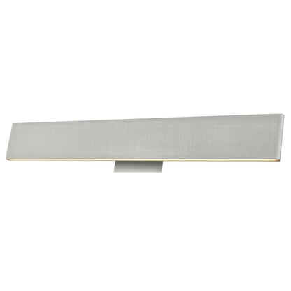 Abra Lighting Slim 2Lt 24" LED Vanity-Wall Bar, Aluminum - 20002WV-BA-SLIM