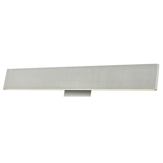 Abra Lighting Slim 2Lt 24" LED Vanity-Wall Bar, Aluminum - 20002WV-BA-SLIM